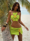 ZASUWA Female Flower 3-Pieces Bikini Set