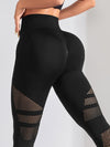 ZASUWA Female Seamless Fishnet Hot Booty Leggings
