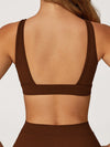 ZASUWA Female Backless V Collar Sports Bras