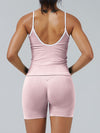 ZASUWA Female Stripes Seamless High-rise Tracksuit