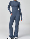ZASUWA Female Zipper Flare Jumpsuit