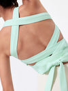 ZASUWA Female Backless Bow-knot Tank