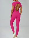 ZASUWA Female Heart Backless Jumpsuit