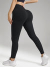 ZASUWA Female Ribbed High-rise Leggings