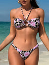 ZASUWA Female Sexy Leopard Print Bikini Set