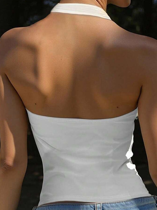 ZASUWA Female Backless Halter Tank