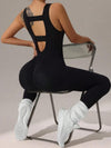 ZASUWA Female Sexy Backless Hollow Out Jumpsuit