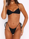ZASUWA Female Sexy Twist Beach Bikini Set