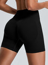 ZASUWA Female Ribbed Scrunch Bum Seamless Booty Gym Shorts