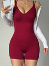 ZASUWA Female Cross Back Seamless Romper