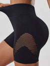 ZASUWA Female Seamless Fishnet Shorts