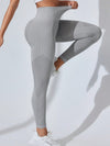 ZASUWA Female Ribbed High-rise Leggings