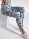 ZASUWA Female Camouflage Hollow Out Hot Booty Leggings