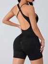 ZASUWA Female Cross Back Seamless Romper