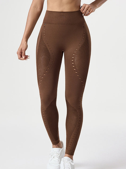 ZASUWA Female Fishnet Seamless Booty Leggings