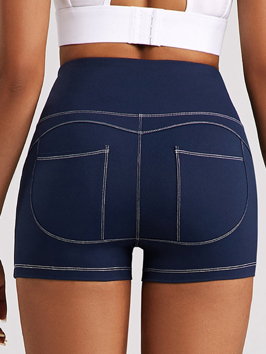 ZASUWA Female Sexy Denim Pocket Quick-dry Shorts