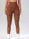 ZASUWA Female Seamless Leopard Print Hot Booty Leggings