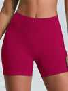 ZASUWA Female Ribbed Scrunch Bum Seamless Booty Gym Shorts