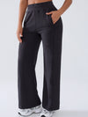 ZASUWA Female Ribbed Pocket Casual Pants