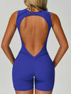 ZASUWA Female Sexy Backless Quick-dry Romper