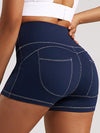 ZASUWA Female Sexy Denim Pocket Quick-dry Shorts