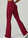 ZASUWA Female V shape-waist Flare Leggings