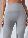ZASUWA Female Ribbed High-rise Leggings