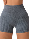 ZASUWA Female Ribbed High-elastic Booty Shorts