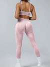 ZASUWA Female Stripes Seamless High-rise Tracksuit