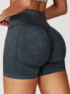 ZASUWA Female Denim Scrunch Bum High-rise Shorts