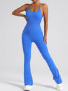 ZASUWA Female Cross Back Flare Jumpsuit