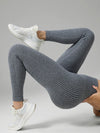 ZASUWA Female Ribbed High-rise Leggings
