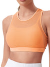 ZASUWA Female Fishnet Yoga Sports Bras