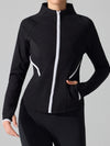 ZASUWA Female Fleece Zipper Thumbhole Jacket