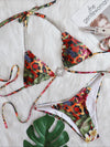 ZASUWA Female Sexy Flower Print Bikini Set