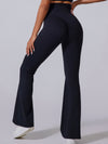 ZASUWA Female Super High-rise Scrunch Bum Flare Leggings