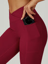 ZASUWA Female V shape-waist Pocket Leggings