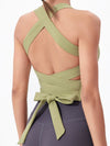 ZASUWA Female Backless Bow-knot Tank