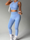 ZASUWA Female Denim Seamless Tracksuit