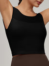ZASUWA Female Sheer Mesh Backless Tank