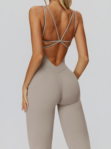 ZASUWA Female Cross Back Jumpsuit