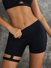 ZASUWA Female Unique Cut Out Pocket Mesh Scrunch Bum Sportswear