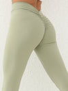 ZASUWA Female Scrunch Bum Deep V Back Leggings