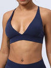 ZASUWA Female Super Deep V Cross Back Sports Bras