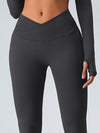 ZASUWA Female V-shape Waist Scrunch Bum Leggings