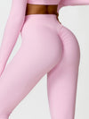 ZASUWA Female Scrunch Bum High-rise Leggings
