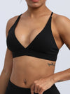 ZASUWA Female Super Deep V Cross Back Sports Bras