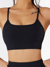 ZASUWA Female Ribbed Adjustble Strape Sports Bras