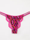 ZASUWA Female Lace Print Dazling Diamond Panties
