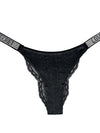 ZASUWA Female Lace Print Dazling Diamond Panties